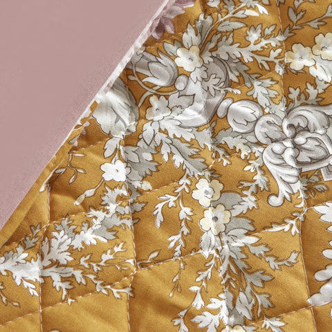 Karaca Home Petra Doppelbett Winter Set mit Decke Grün