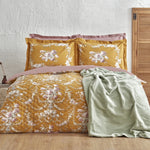 Karaca Home Petra Doppelbett Winter Set mit Decke Grün