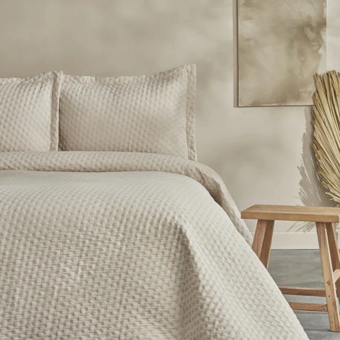 Karaca Home Breeze Soft Doppelbett Bettbezug Set Ecru