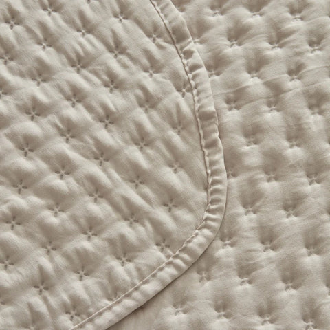 Karaca Home Breeze Soft Doppelbett Bettbezug Set Ecru