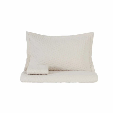 Karaca Home Breeze Soft Doppelbett Bettbezug Set Ecru