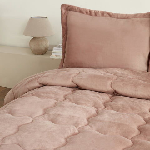 Karaca Home Doppelbett Viny Soft Dream Comfort Set Old Rose