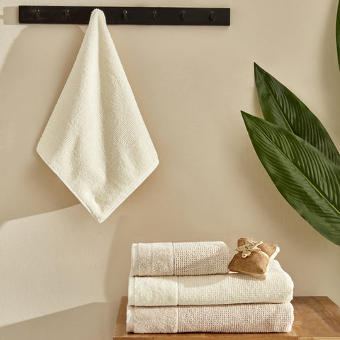 Karaca Home Doana Badeset Offwhite-Beige