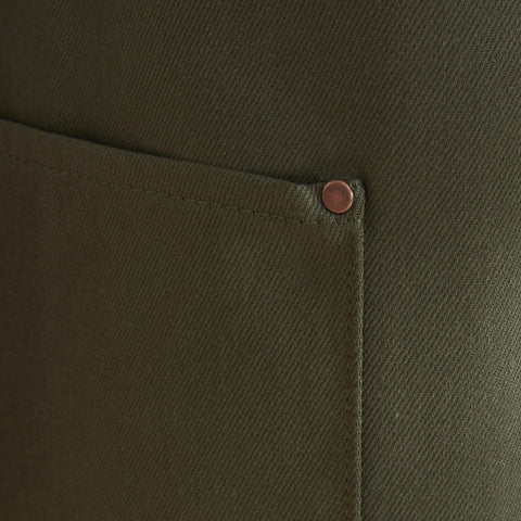 Karaca Home Lisa Gabardin Küchenschürze - Khaki