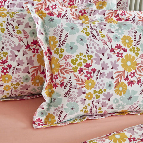 Karaca Home Nido 100% Baumwolle Doppelbett Duvet-Pike Set Multicolor