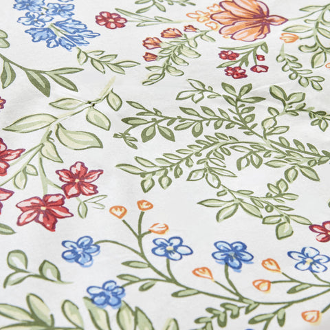 Karaca Home sasha 100% baumwolle doppelbett bettwäsche und tagesdecke set multicolor