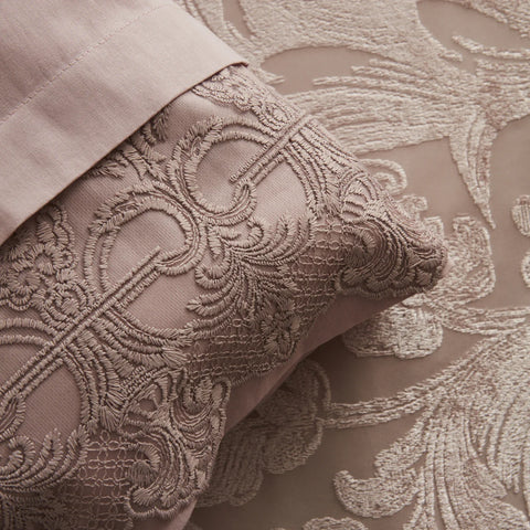Karaca Home Valeria Elite 8-teiliges Hochzeitspakete Altrosa