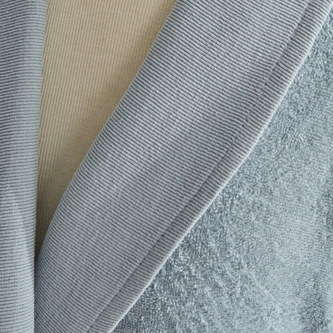 Karaca Home Andy 100 % Baumwolle Bademantel-Set L/XL Blau