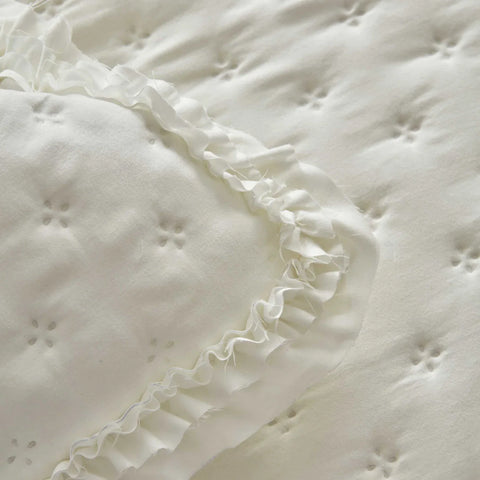 Karaca Home Viona Doppelbett Bettwäsche Set Ecru