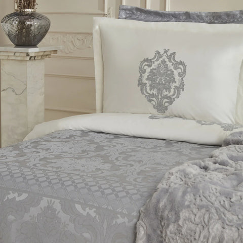 Karaca Home Tuğba 8-teiliges Private Hochzeitsset Silver