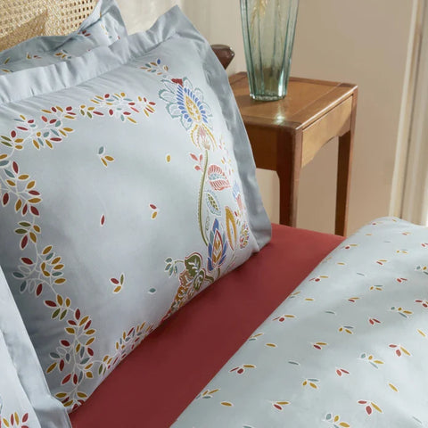 Karaca Home Flamen Doppelbett Bettwäsche und Decken Set