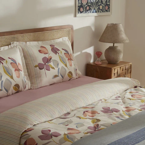 Karaca Home Piko Doppelbett Bettwäsche und Decken Set