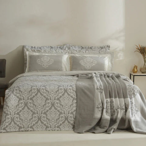 Karaca Home Timeless 8-teiliges Hochzeitsset Grau