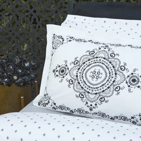 Karaca Home Orian Doppelbett Nish Set Schwarz