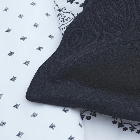 Karaca Home Orian Doppelbett Nish Set Schwarz
