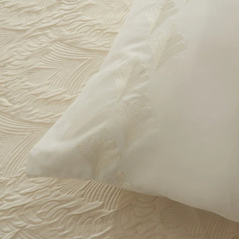 Karaca Home Ruby Doppelbett Duvet Set Ecru