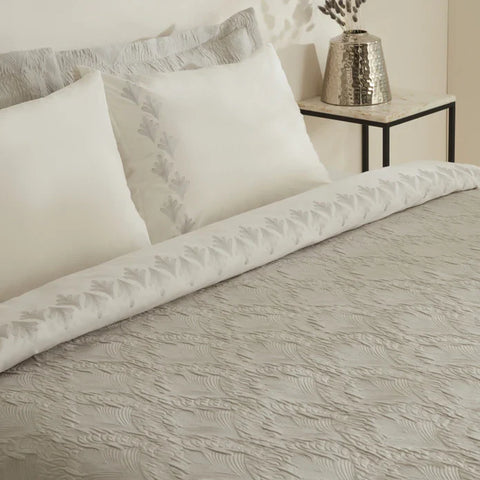 Karaca Home Ruby Doppelbett Duvet Set Grau