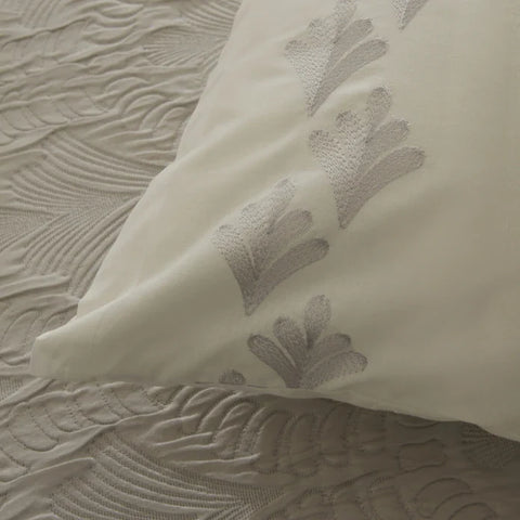 Karaca Home Ruby Doppelbett Duvet Set Grau