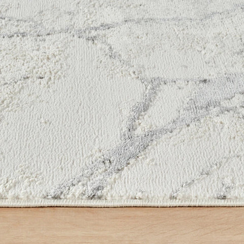 Kaşmir Halı 7/24 Sahara Blanca Grau 100x300 cm