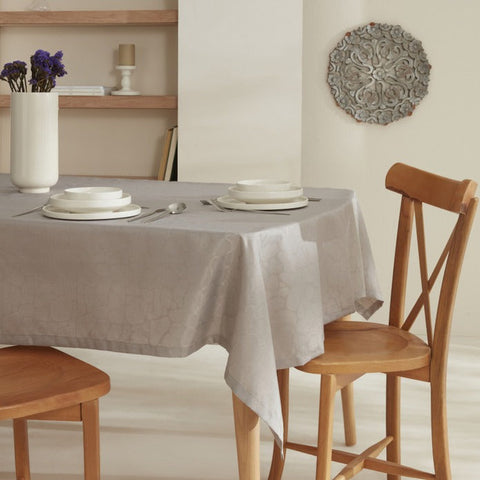 Karaca Home Pebble Tischdecke Grau, 140 x 200 cm