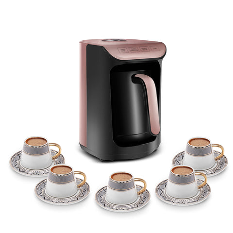 Karaca Hatır Koz Rose Türkische Kaffeemaschine