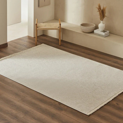 Kaşmir Halı 7/24 Skandinavisch Premium Linda Weiß V2 80x150 cm