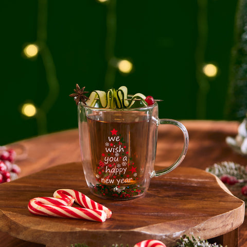 Karaca New Year Yılbaşı Pia Tree Becher 350 ml