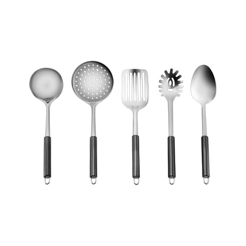 Karaca Master Schwarzes Service-Set, 5 teilig