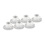 Karaca Vezir 6 Personen Kaffeetassen-Set 80 ml