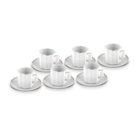 Karaca Vezir 6 Personen Kaffeetassen-Set 80 ml