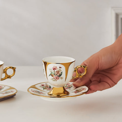 Karaca Söke Kaffeetasse für 2 Personen 90 ml