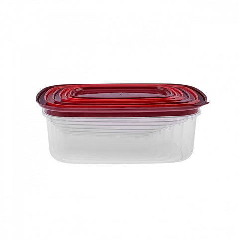 Karaca Vicks Red Velvet 6-teiliges Lagerbehälter