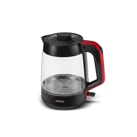 Karaca Glass Tea XL 2in1 Teemaschine Imperial Red