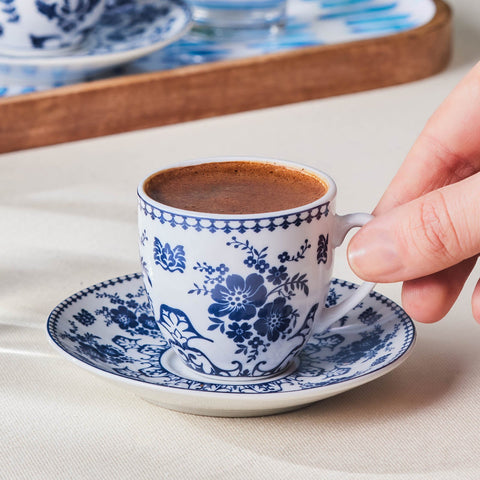 Karaca Aster Kaffeetasse für 2 Personen