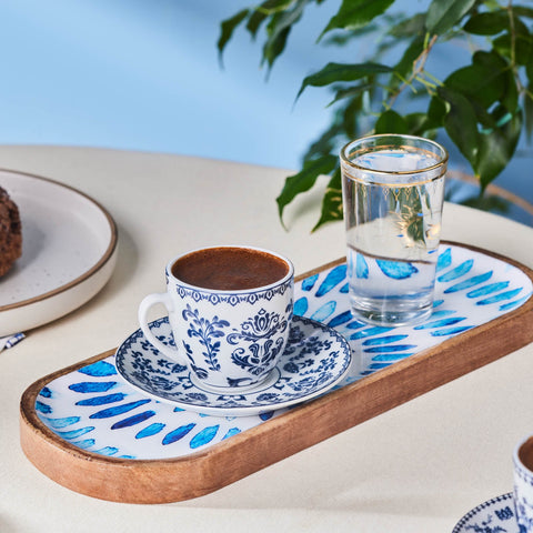 Karaca Aster Kaffeetasse für 2 Personen