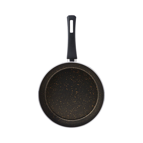 Karaca Biogranit V2 13-teiliges Kochgeschirr-Set Schwarz Gold