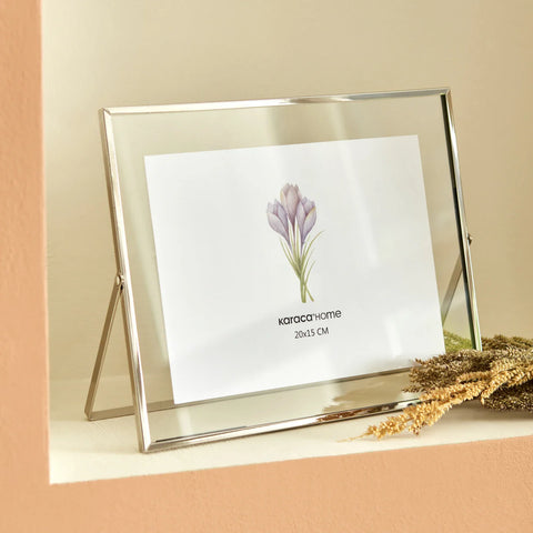 Karaca Home Magic Rahmen Silber 20x25 cm