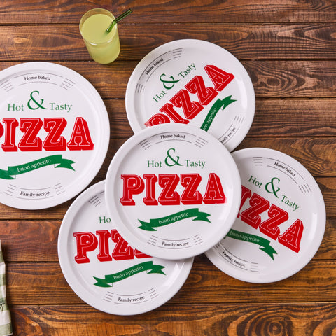 Karaca Milano 5 teiliges 4 Personen Pizza Set