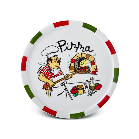 Karaca Napoly 5-teiliges 4-Personen Pizza-Set