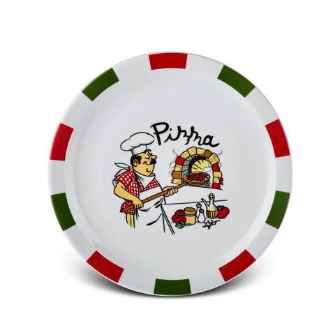 Karaca Napoly 5-teiliges 4-Personen Pizza-Set