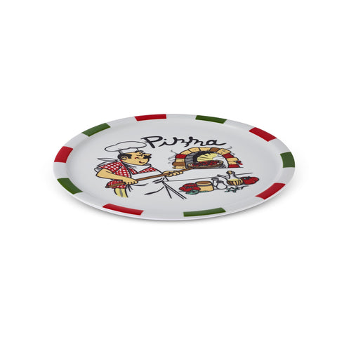 Karaca Napoly 5-teiliges 4-Personen Pizza-Set