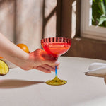 Karaca Dolce Martini und Eisbecher Rot 210 ml