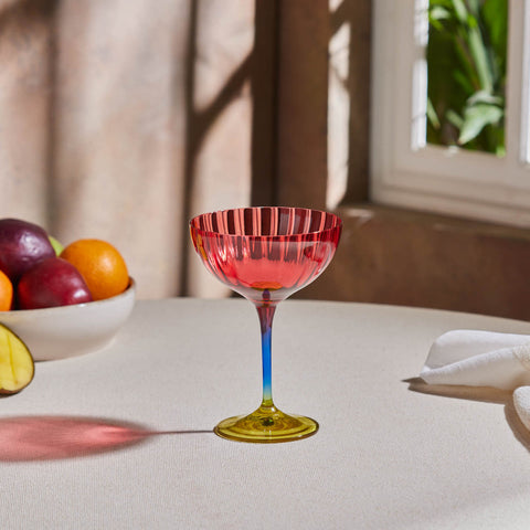 Karaca Dolce Martini und Eisbecher Rot 210 ml