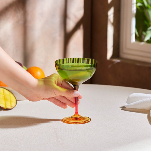 Karaca Bettle Martini Grünes Eisdessertglas