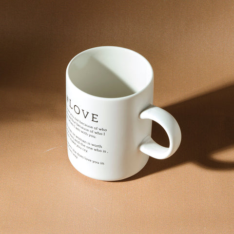 Karaca Tomris Love Tasse, 370 ml