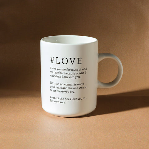 Karaca Tomris Love Tasse, 370 ml