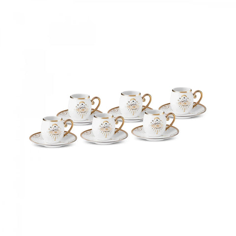 Karaca Marly Kaffeetasse für 6 Personen