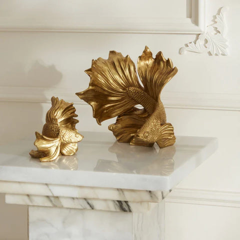 Karaca Home Rumpelfisch Figur Gold