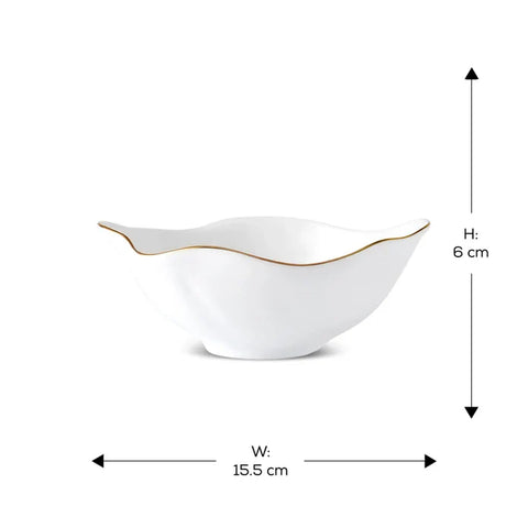 Karaca x Müge Anlı Gold Schale