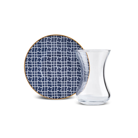 Karaca Doris 6-teiliges Teeset